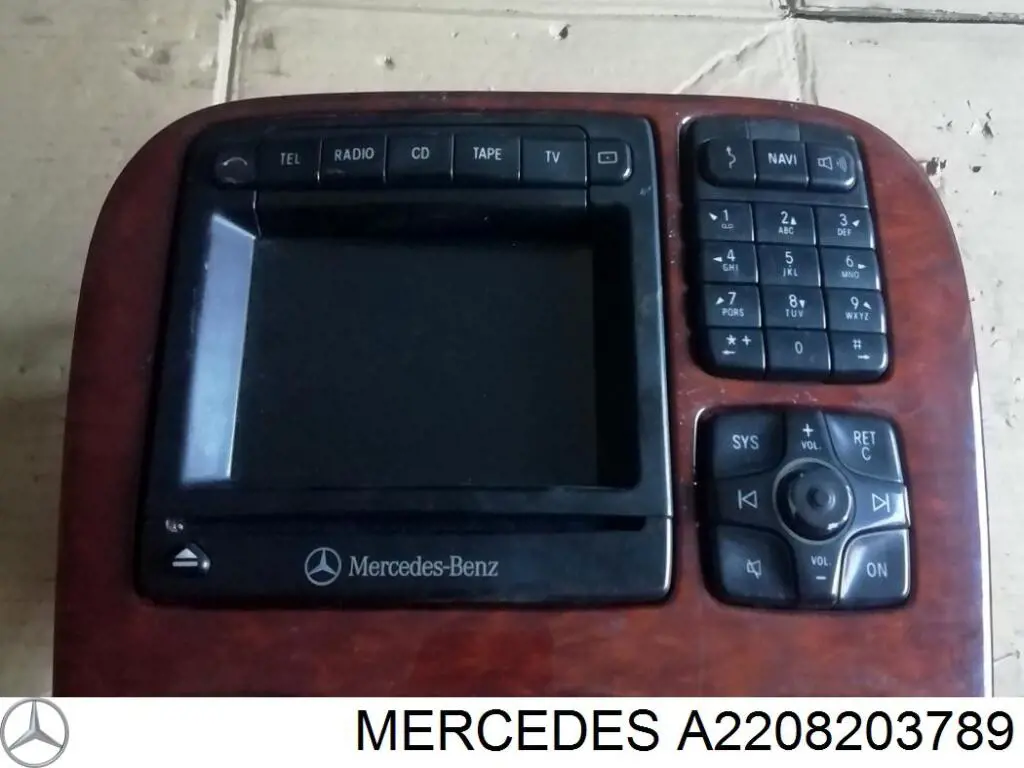 Radio A2208203789 Mercedes