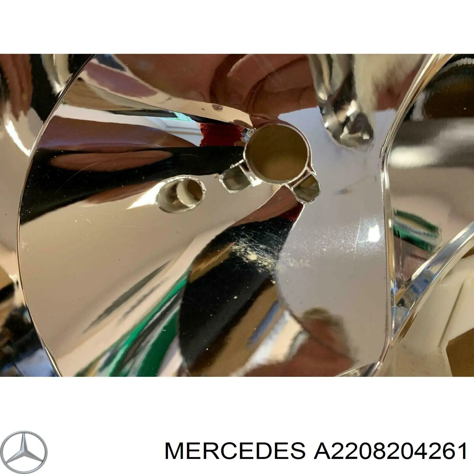 2208204261 Mercedes faro derecho