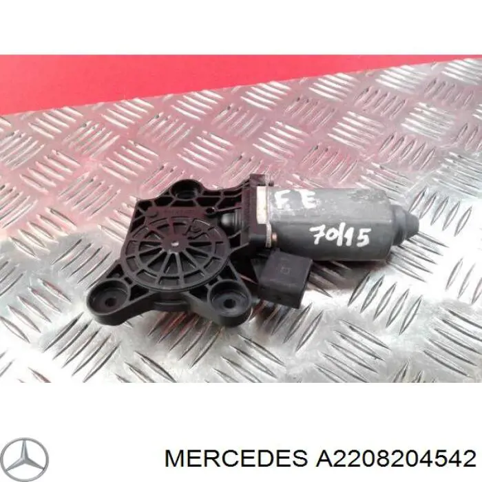 A2208204542 Mercedes motor del elevalunas eléctrico