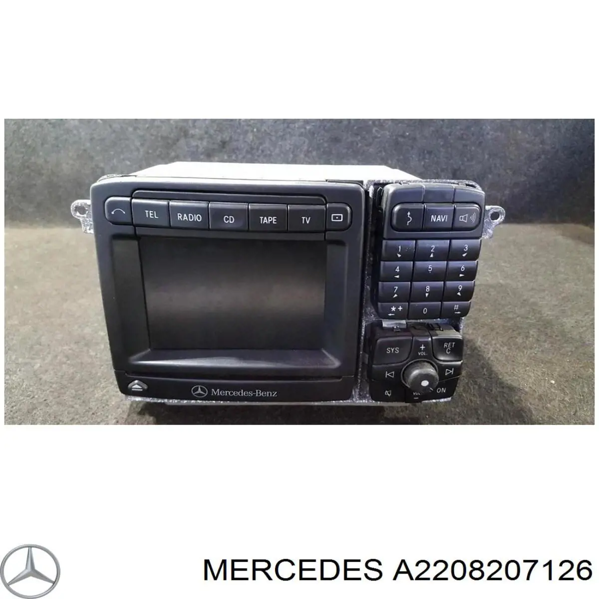 A2208207126 Mercedes Radio AM/FM