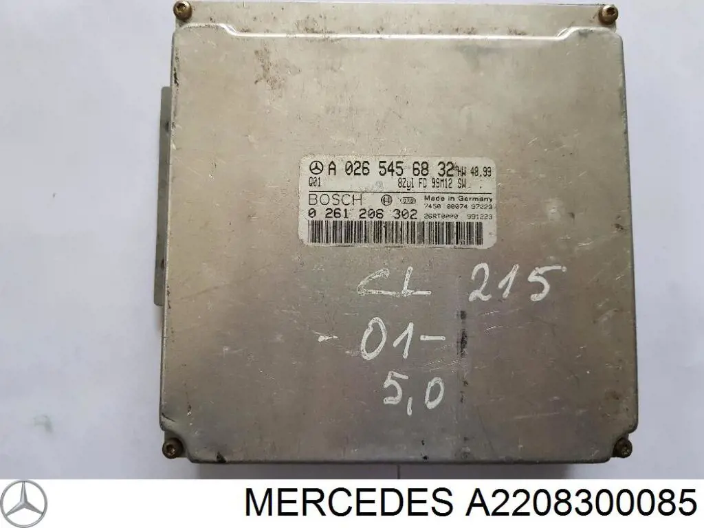 Unidad de control aire acondicionado A2208300085 Mercedes
