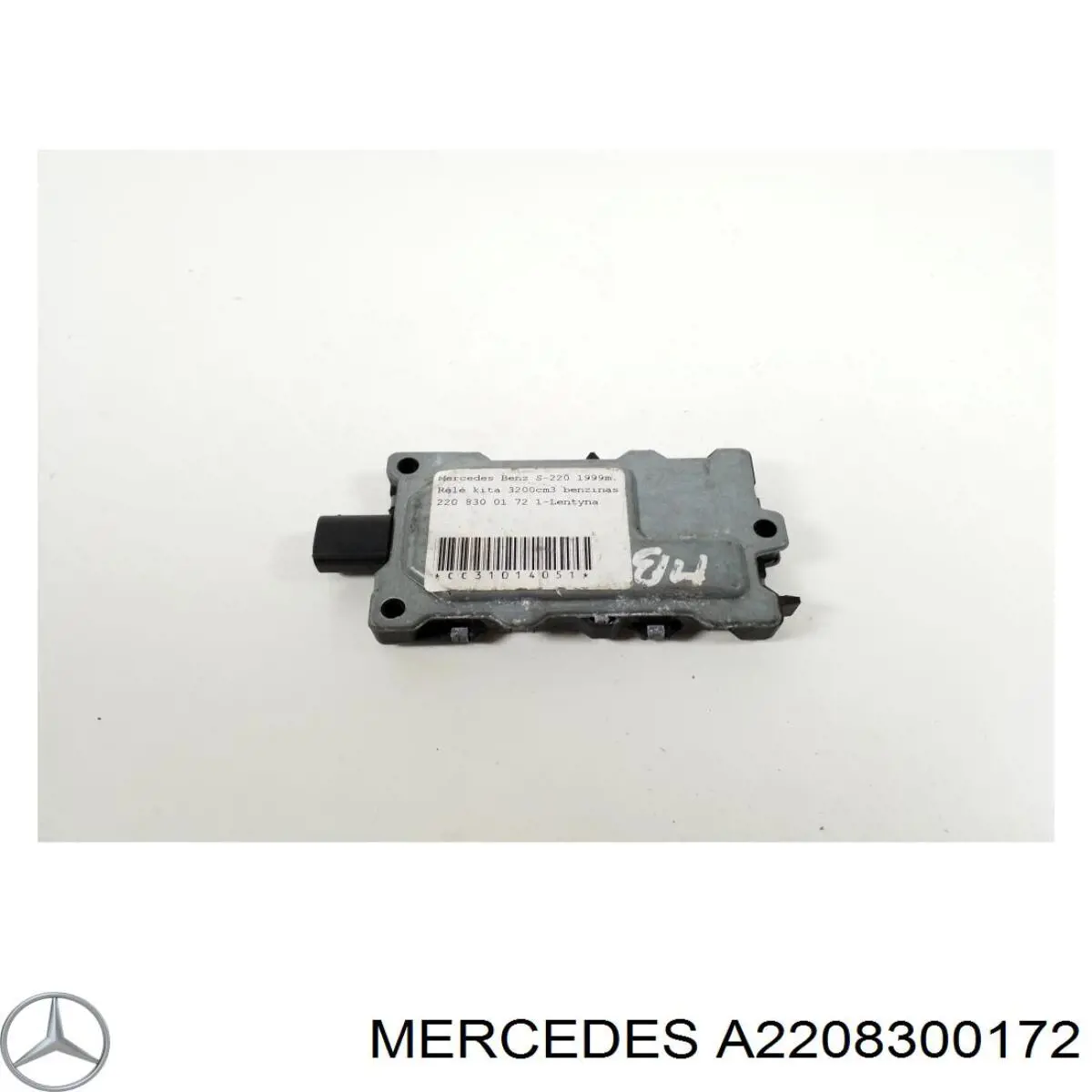 Sensor de contaminación del aire Mercedes A2208300172 precio, desde 45,01 EUR