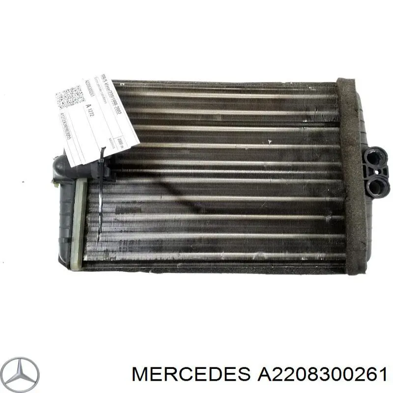 A2208300261 Mercedes radiador calefacción