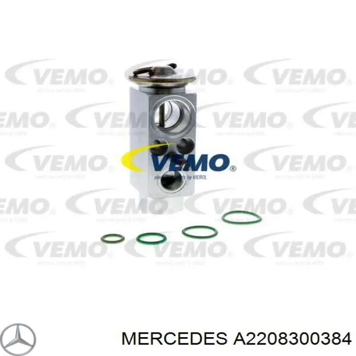 Comprar A2208300384 Mercedes Válvula TRV del aire acondicionado
