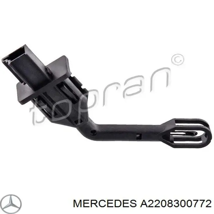 A2208300772 Mercedes sensor de temperatura del interior