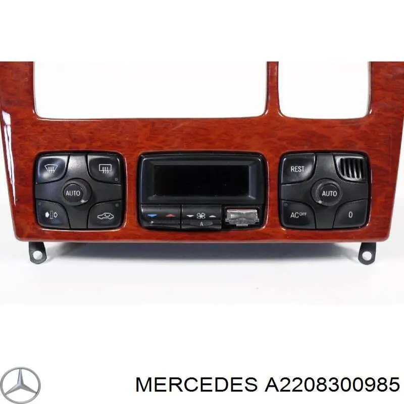 A2208300985 Mercedes unidad de control, calefacción/ventilacion