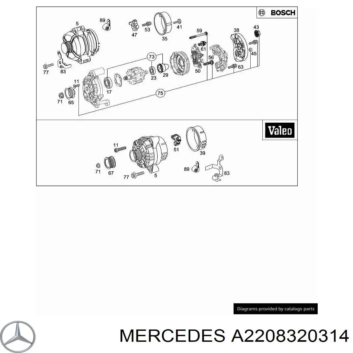 Comprar A2208320314 Mercedes 