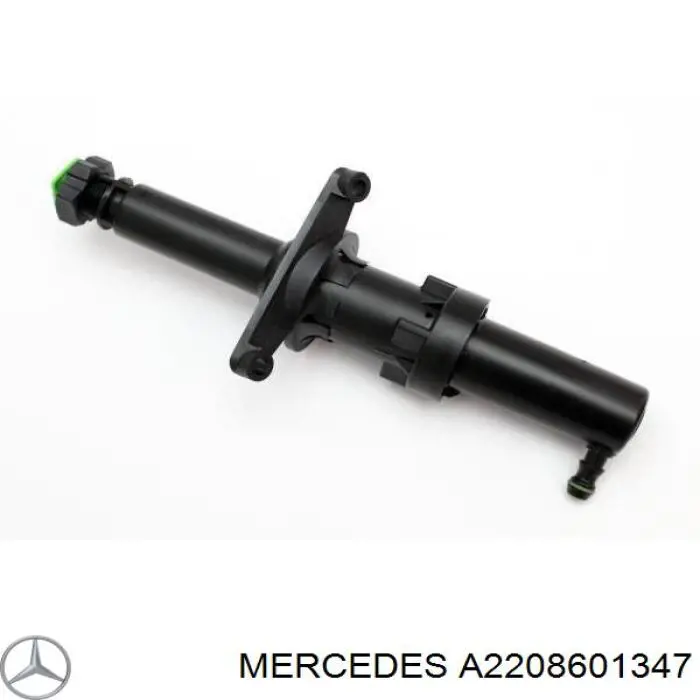 Boquilla del lavador de faros delanteros Mercedes A2208601347 precio, desde 66,37 EUR