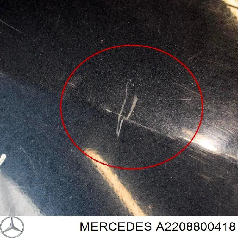 Guardabarros delanteros derecho Mercedes A2208800418 precio, desde 145,20 EUR