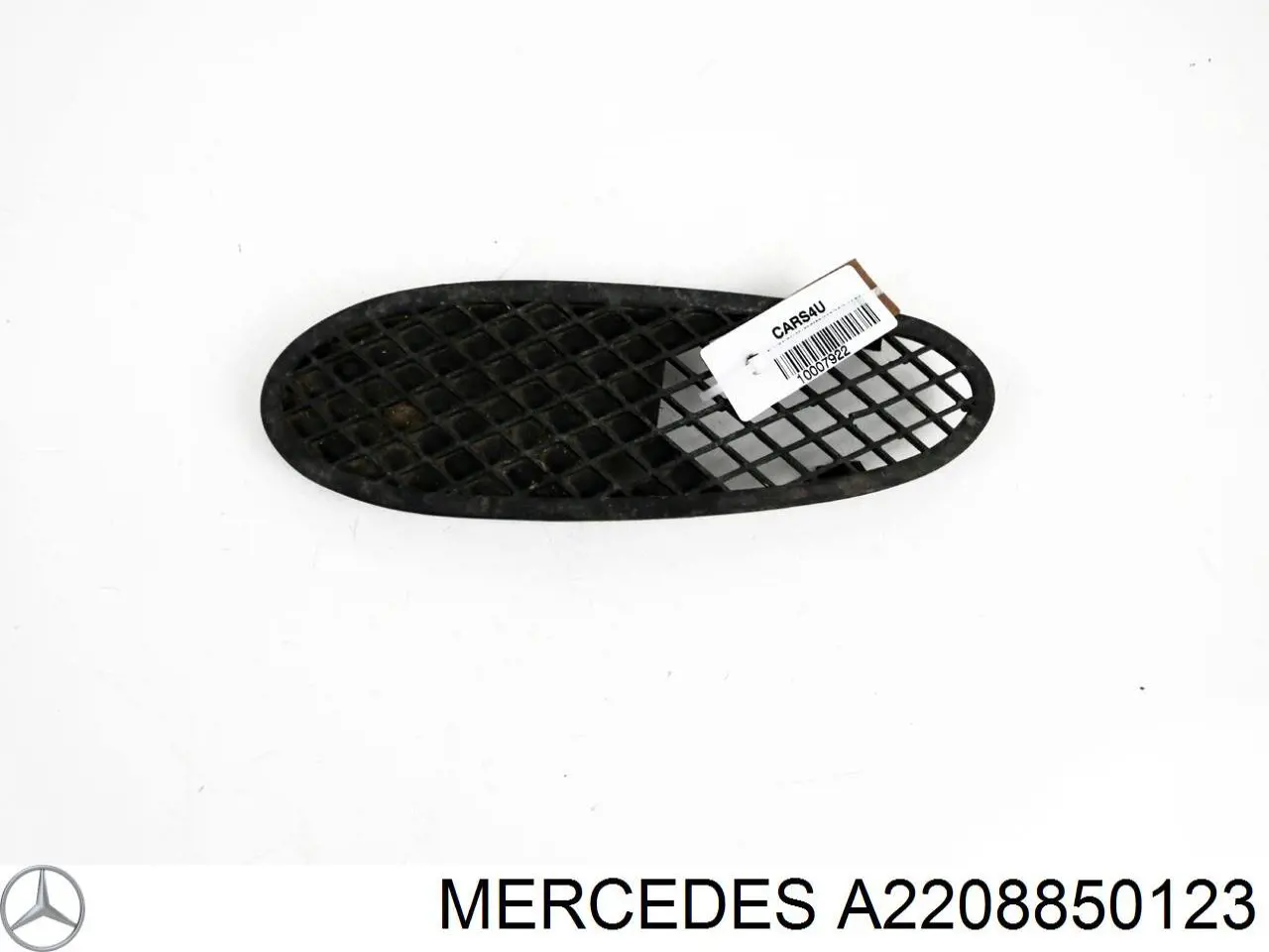 A2208850123 Mercedes rejilla de ventilación, parachoques trasero, izquierda