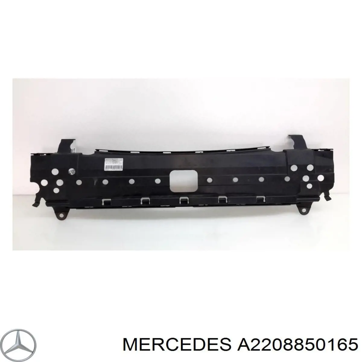 2208850165 Mercedes refuerzo parachoque delantero