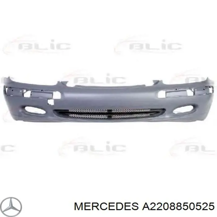 A2208850525 Mercedes parachoques trasero