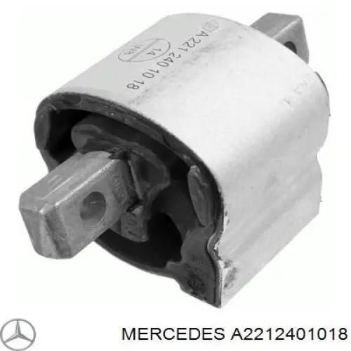 A2212401018 Mercedes soporte de motor trasero