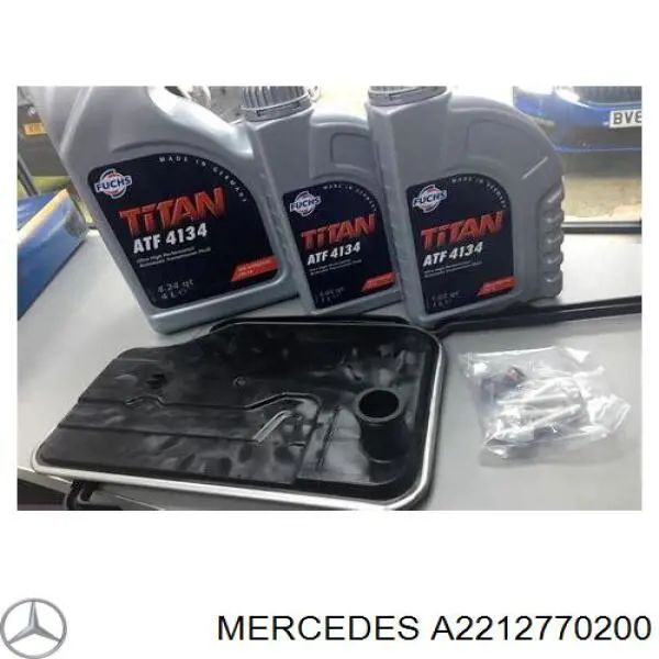 A2212770200 Mercedes filtro caja de cambios automática