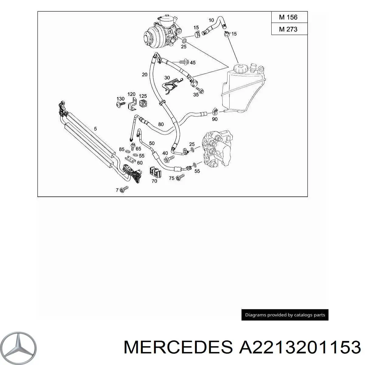 A2213201153 Mercedes