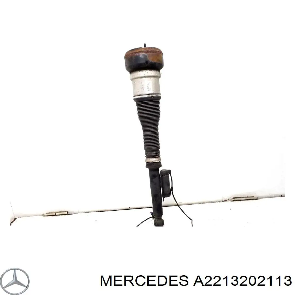 A2213202113 Mercedes amortiguador trasero izquierdo
