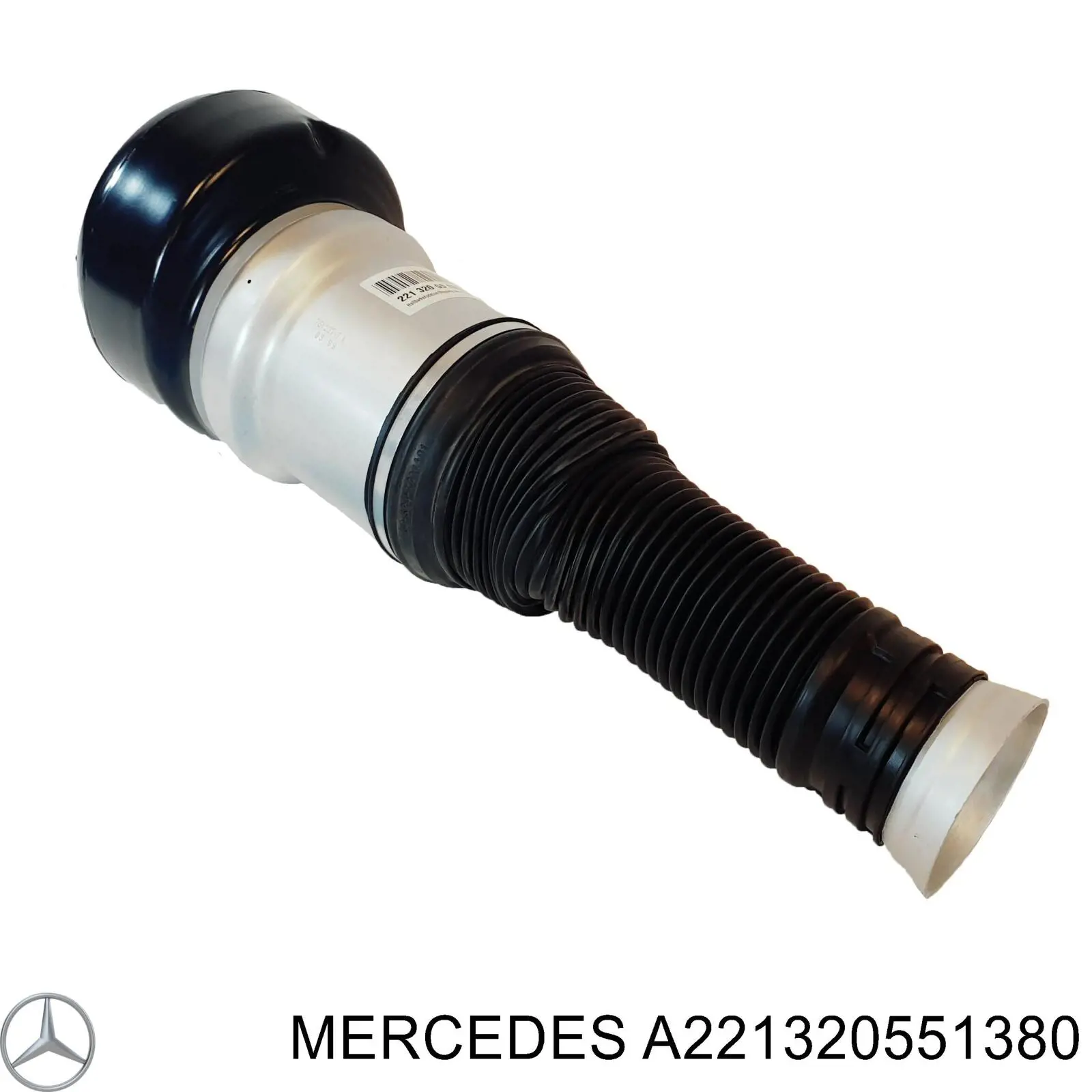 A221320551380 Mercedes amortiguador trasero izquierdo