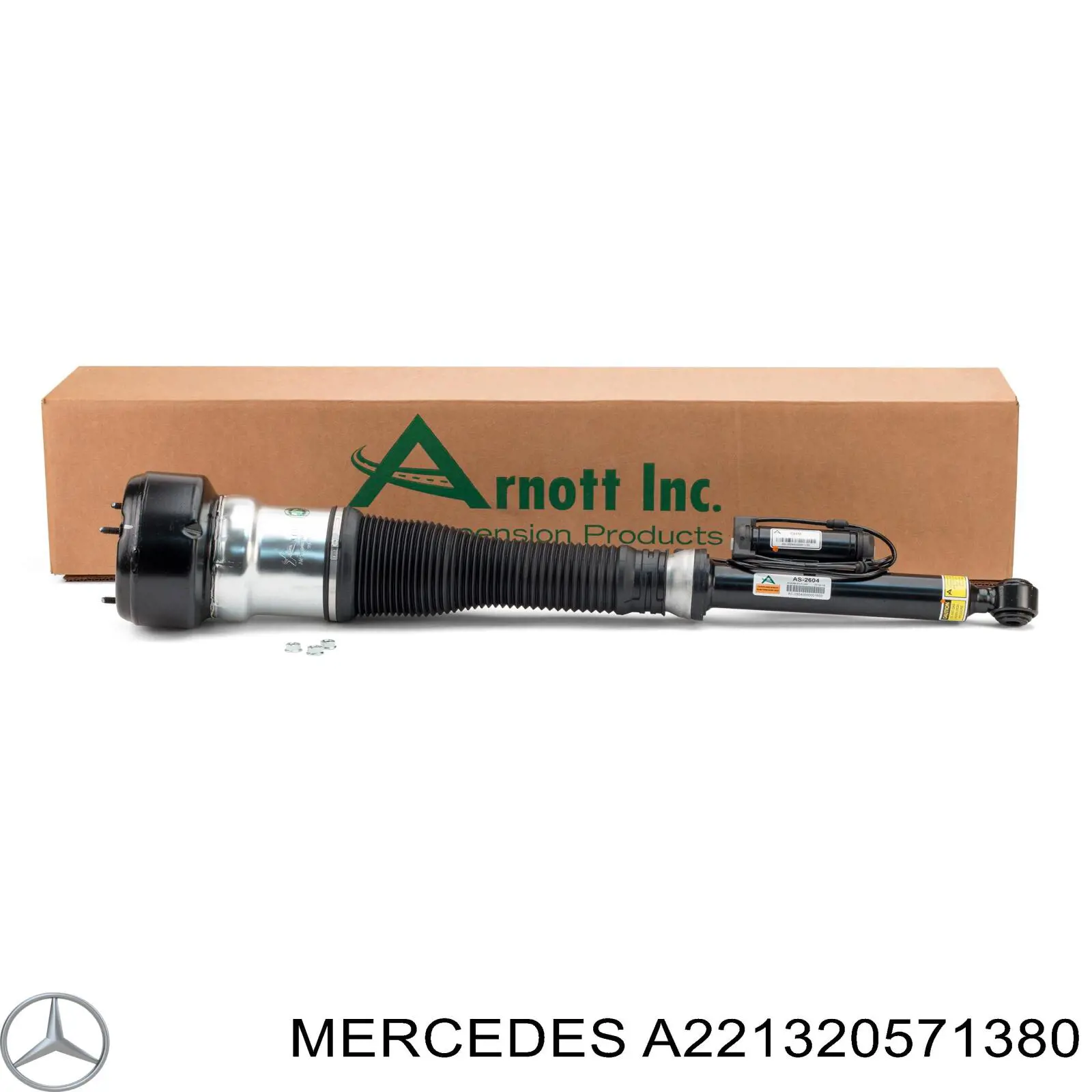 A221320571380 Mercedes amortiguador trasero izquierdo