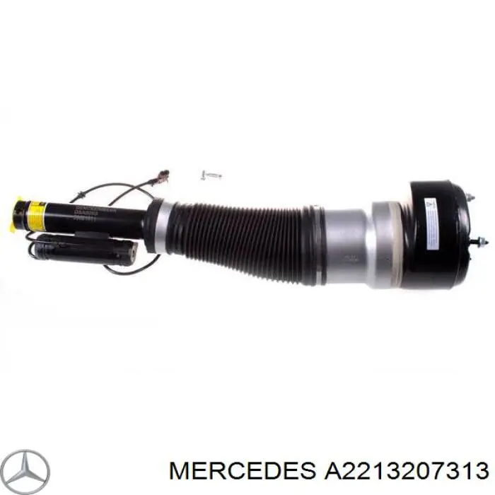 A2213207313 Mercedes amortiguador delantero izquierdo