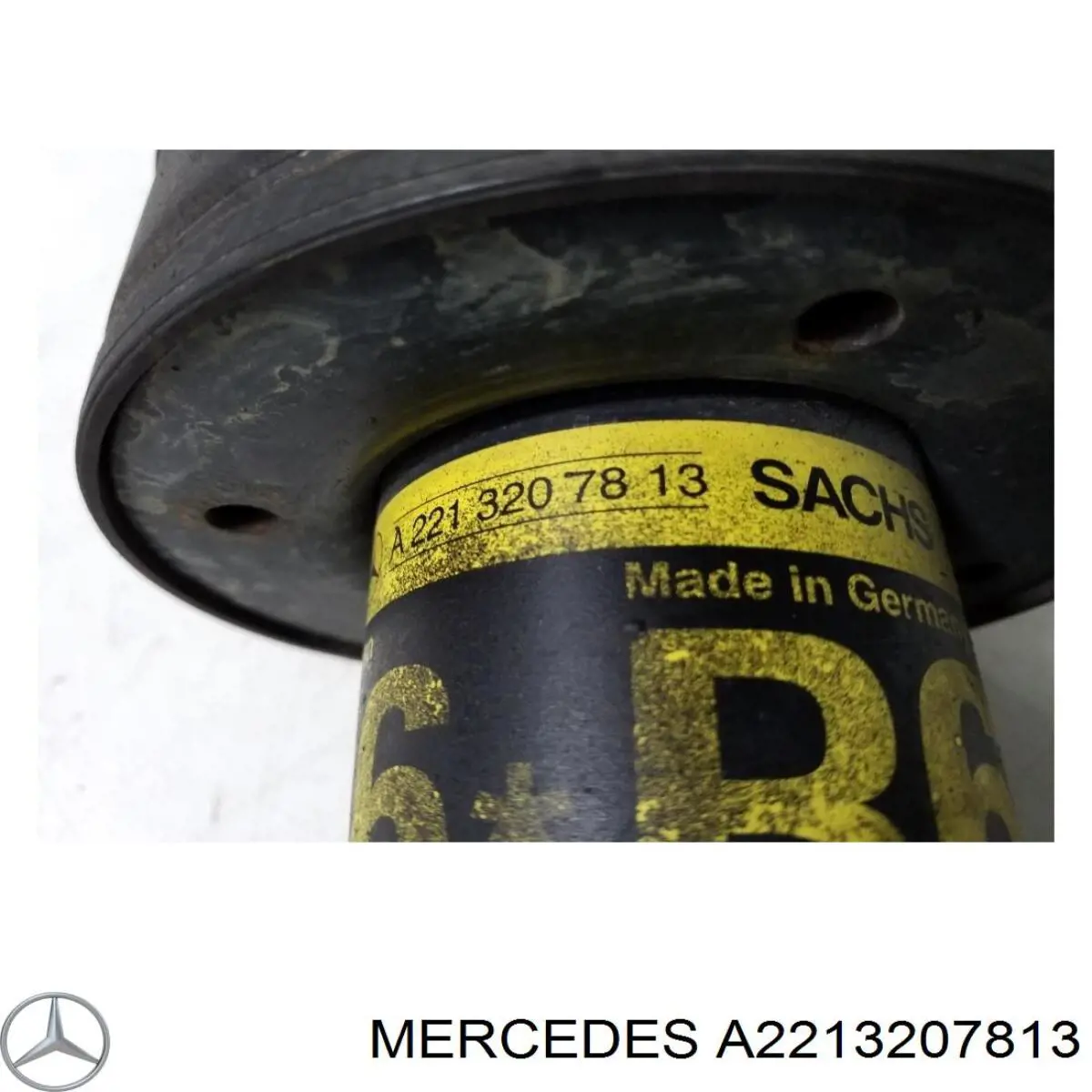 A2213207813 Mercedes amortiguador delantero derecho