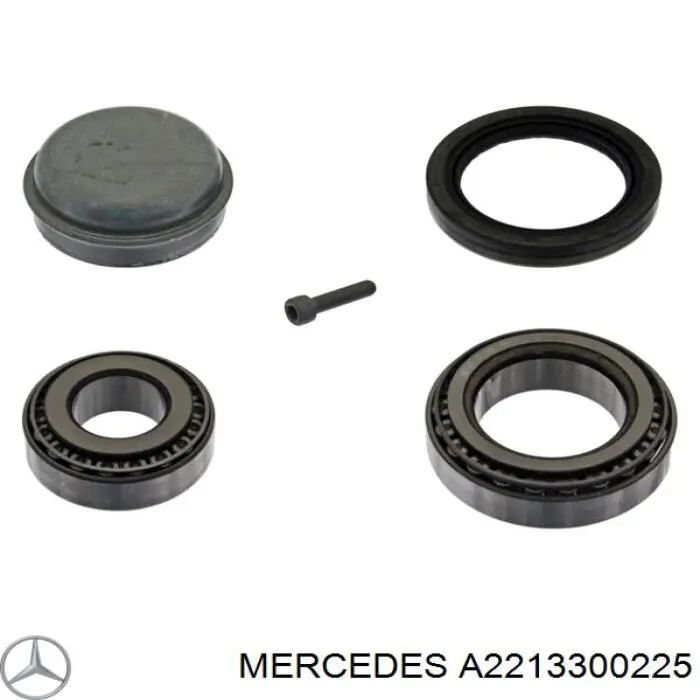 A2213300225 Mercedes cubo de rueda delantero