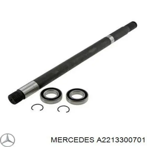 Comprar A2213300701 Mercedes Eje intermedio de transmisión