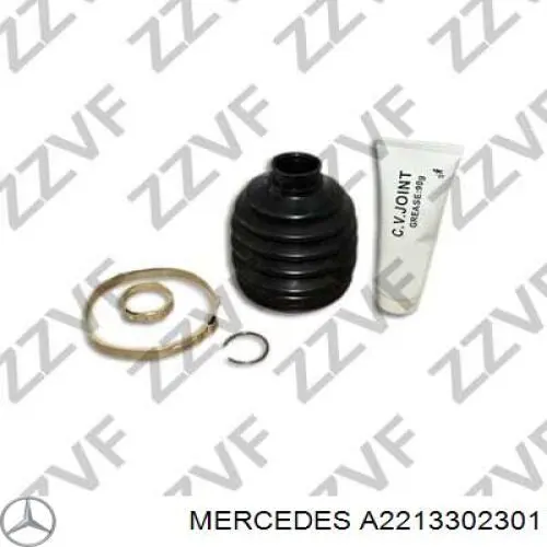 A2213302301 Mercedes árbol de transmisión delantero derecho