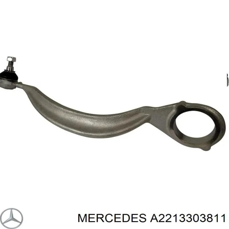 A2213303811 Mercedes barra oscilante, suspensión de ruedas delantera, inferior derecha