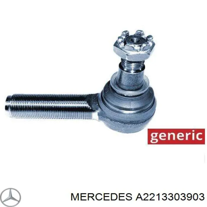 A2213303903 Mercedes rótula barra de acoplamiento exterior
