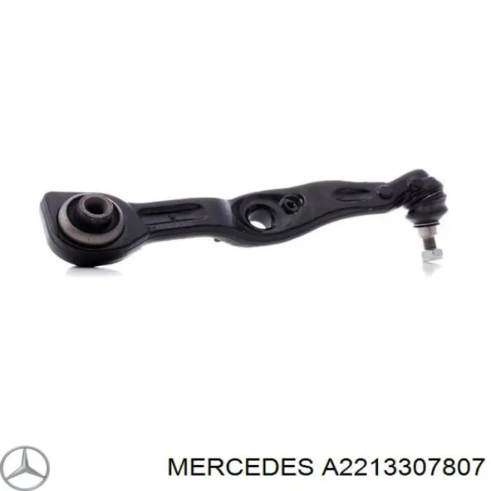 A2213307807 Mercedes barra oscilante, suspensión de ruedas delantera, inferior derecha