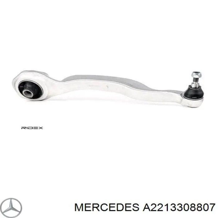 A2213308807 Mercedes barra oscilante, suspensión de ruedas delantera, inferior derecha