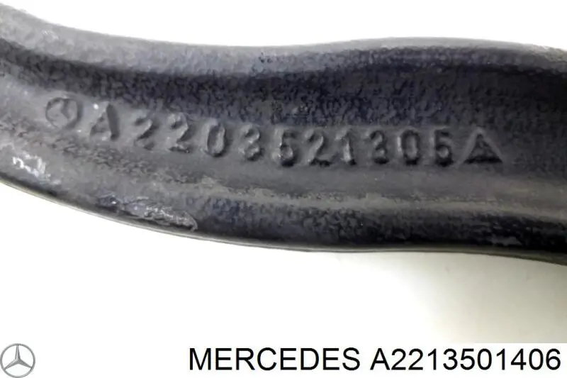 2213501406 Mercedes brazo suspension trasero superior derecho