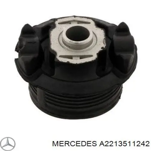 A2213511242 Mercedes suspensión, cuerpo del eje trasero