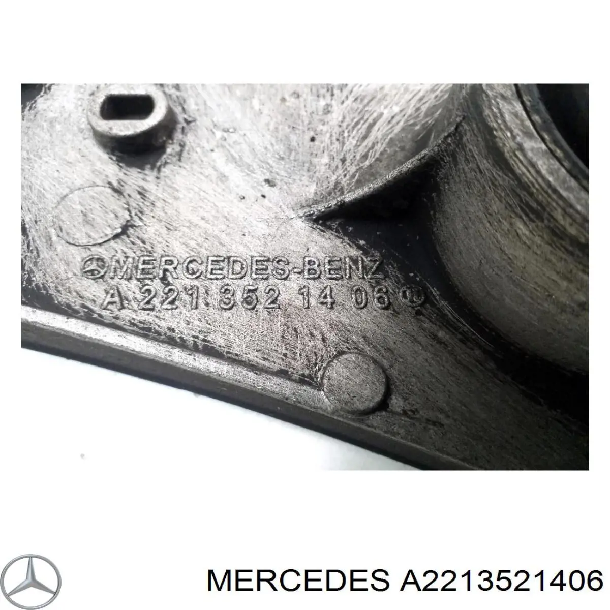 A2213521406 Mercedes soporte, diferencial eje trasero, delantero