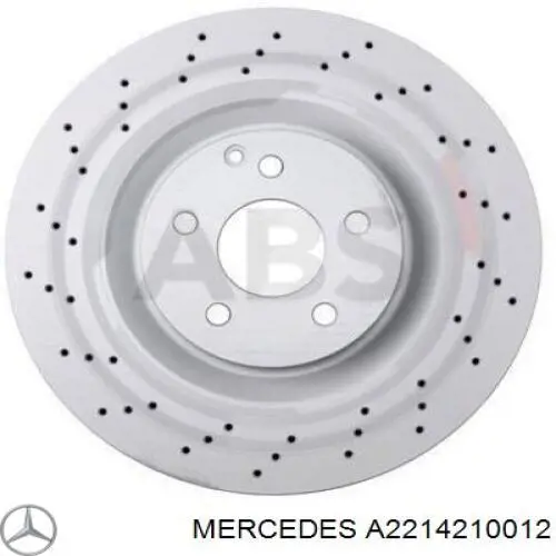 Frenos delanteros Mercedes A2214210012 precio, desde 78,68 EUR