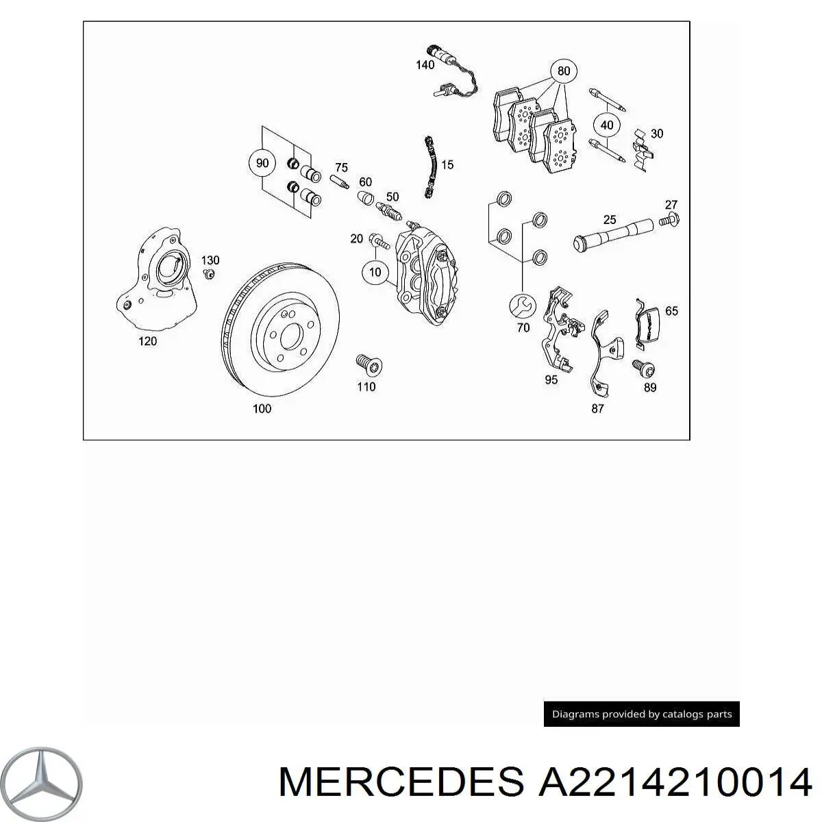 A2214210014 Mercedes