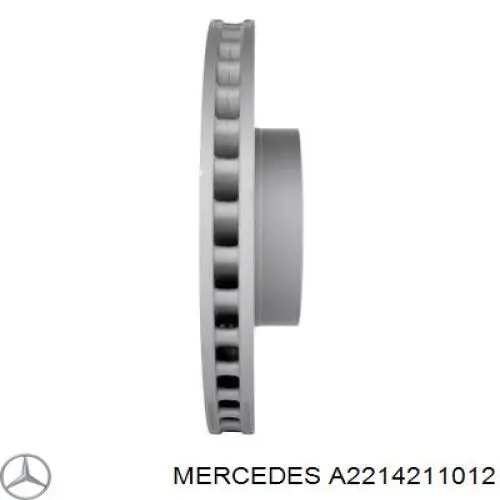 Frenos delanteros Mercedes A2214211012 precio, desde 86,29 EUR