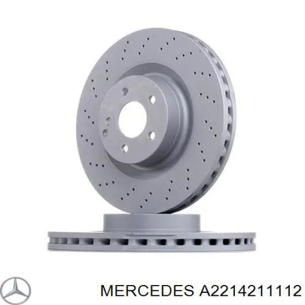 Comprar A2214211112 Mercedes Freno de disco delantero