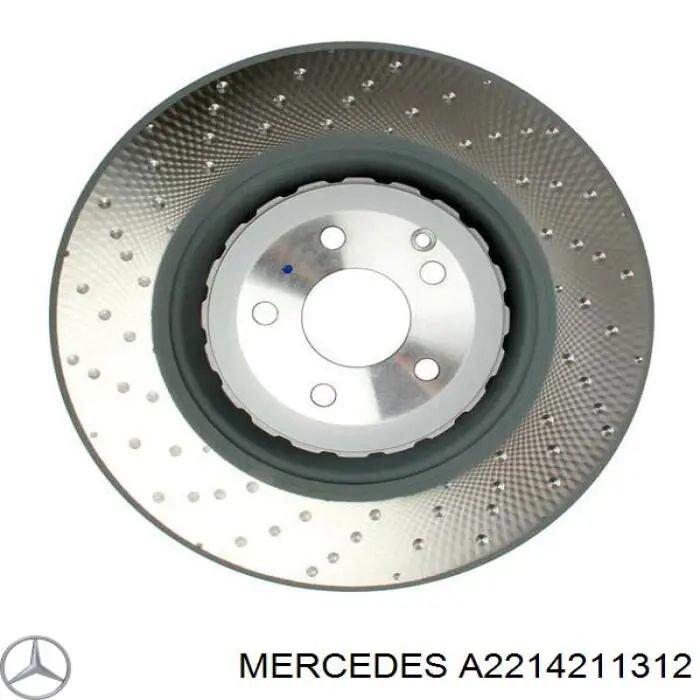 Comprar A2214211312 Mercedes Freno de disco delantero