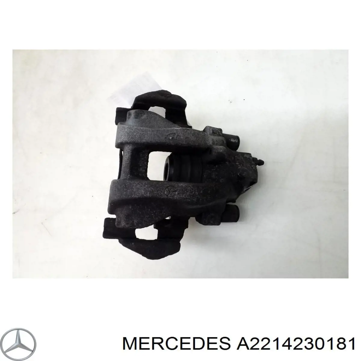 Pinza de freno trasera derecha A2214230181 Mercedes