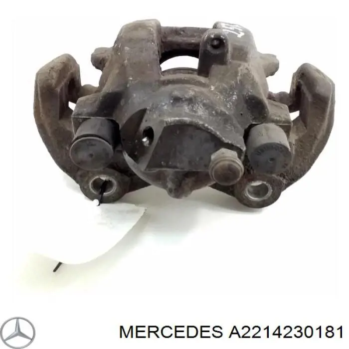 A2214230181 Mercedes pinza de freno trasero derecho