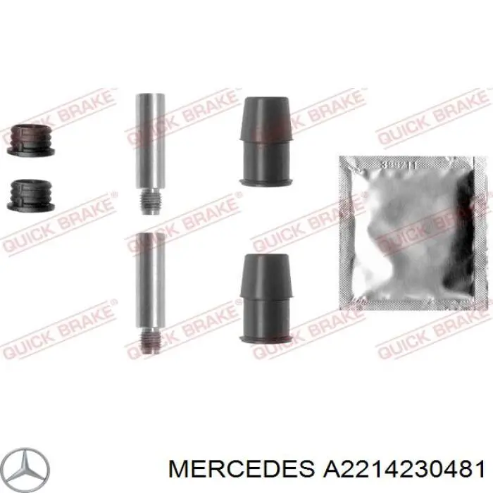 Pinza de freno trasera derecha Mercedes A2214230481 precio, desde 75,83 EUR