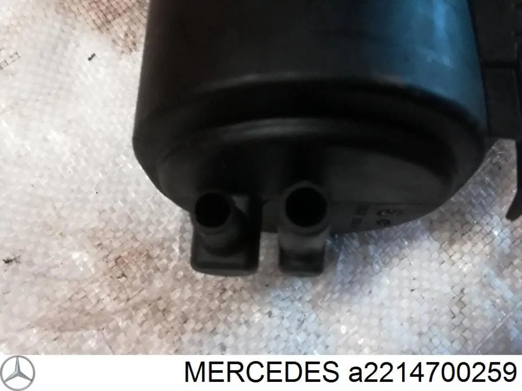 Filtro de carbón activado, ventilación depósito Mercedes A2214700259