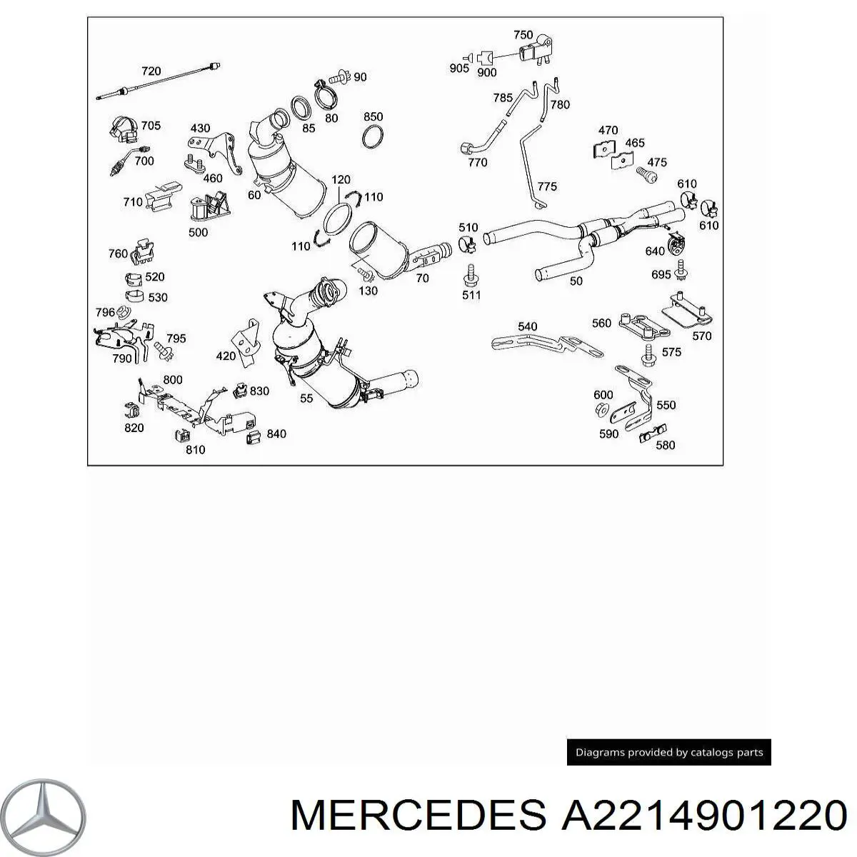 A2214901220 Mercedes