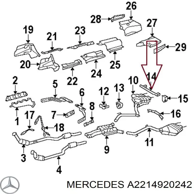 A2214920242 Mercedes