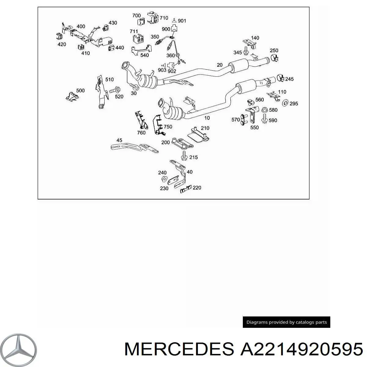 A2214920595 Mercedes