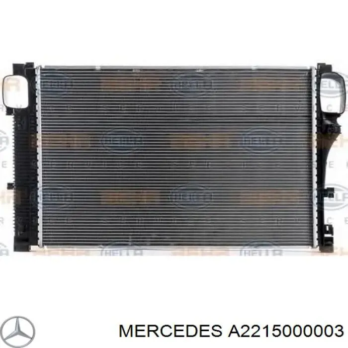 Comprar A2215000003 Mercedes Radiador de auto