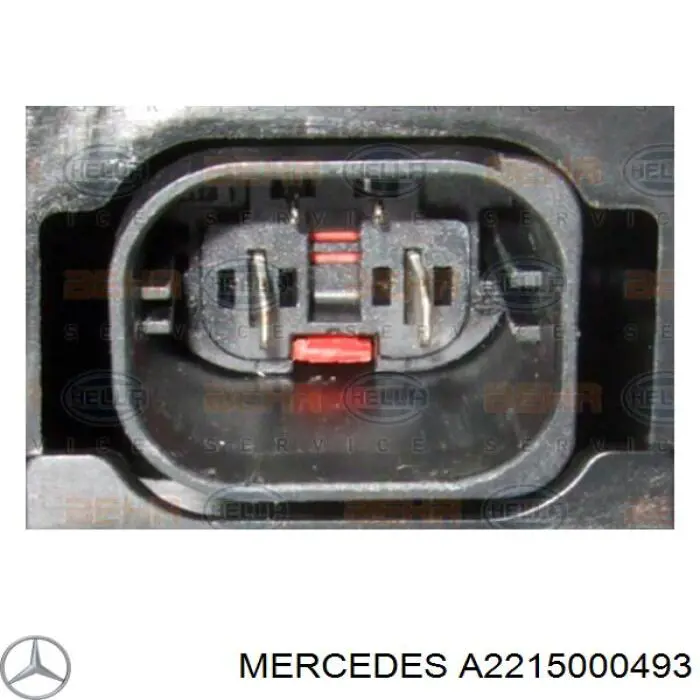 Ventilador de radiador A2115001193 Mercedes