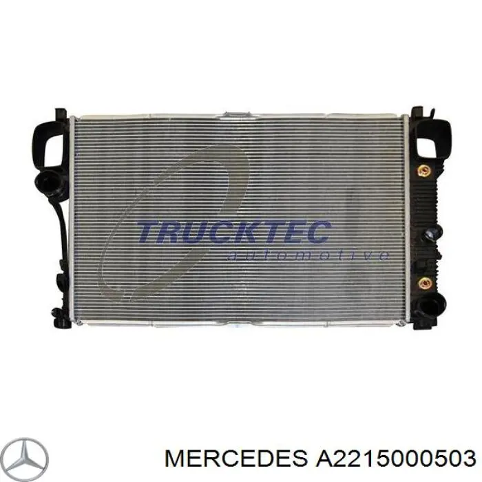 Comprar A2215000503 Mercedes Radiador de auto