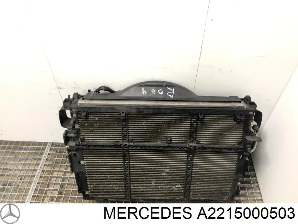 A2215000503 Mercedes radiador